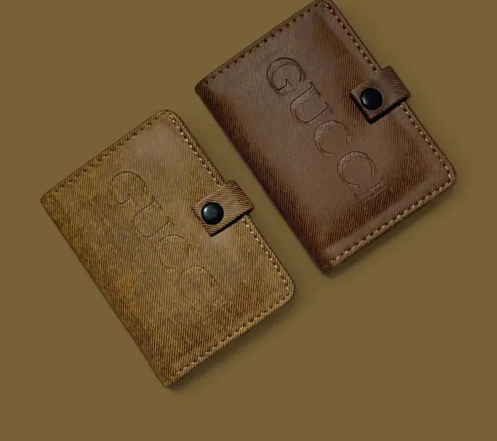 Men's Textured Card Holder Wallet – Slim & Compact