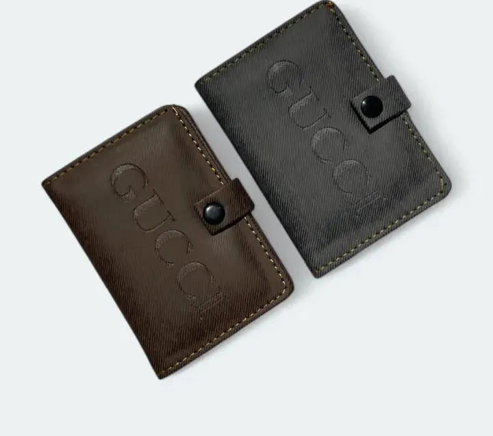 Men's Textured Card Holder Wallet – Slim & Compact