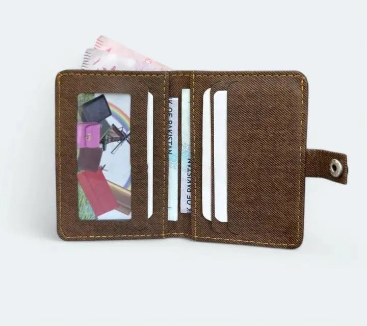 Men's Textured Card Holder Wallet – Slim & Compact